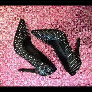 COPY - Black heels with silver studs from Report